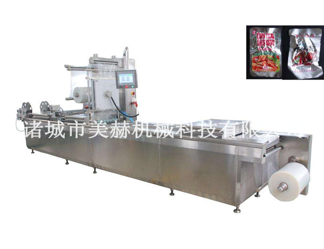 全自動拉伸膜真空包裝機